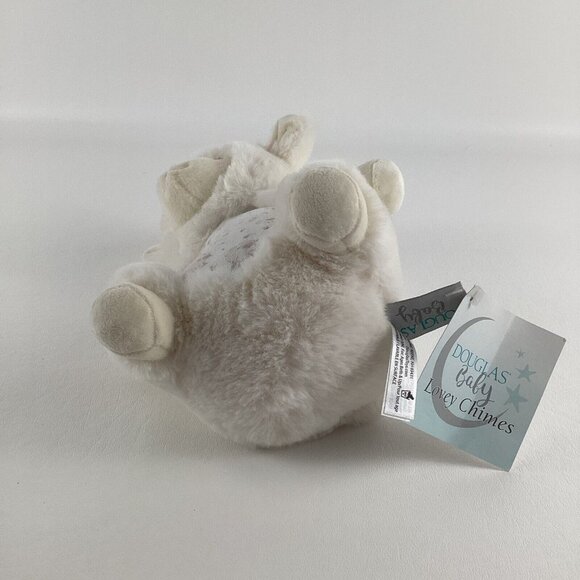 Douglas Baby Lovey Chimes Lamb 9" Plush Stuffed Animal Toy Chime Rattle Sheep - Picture 3 of 8